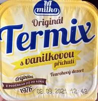 Mängden socker i Termix s vanilkovou příchutí