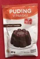 Mängden socker i Puding s příchutí čokoláda v prášku