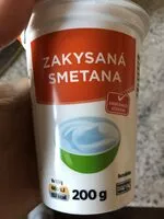 Mängden socker i Zakysaná smetana