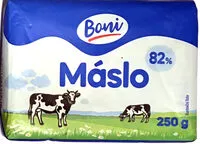 Mängden socker i Máslo 82%