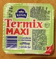 Mängden socker i Termix maxi s příchutí pistácie