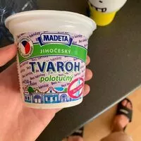 Mängden socker i Tvaroh polotučný