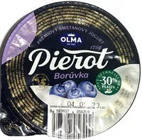 Mängden socker i Pierot borůvka
