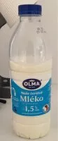 Mängden socker i Mléko polotučné s obsahem  1,5% tuku