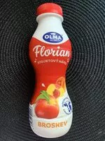 Mängden socker i Florian jogurtový nápoj broskev