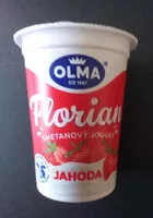 Mängden socker i Florian smetanový jogurt jahoda