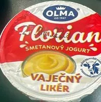 Mängden socker i Florian Smetanový jogurt vaječný likér
