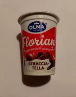 Mängden socker i Florian smetanový jogurt - stracciatella