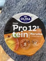 Mängden socker i High Protein řecký jogurt meruňka