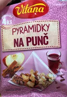 Mängden socker i Pyramidky na punč