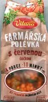 Mängden socker i Farmářská polévka s červenou čočkou