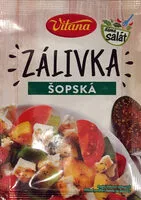 Mängden socker i Zálivka šopská