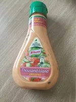 Mängden socker i Knorr Dressing Thousand Islands
