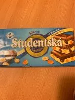 Mängden socker i Studentská mléčno zimní
