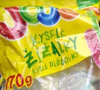 Mängden socker i kyselé žížalky