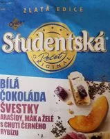 Mängden socker i Studentská Bílá čokoláda