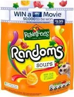 Mängden socker i ROWNTREE'S Randoms Sours Sweets Sharing Pouch