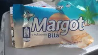 Mängden socker i Margot s kokosem bílá