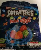 Mängden socker i Smarties mini eggs