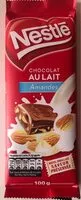 Mängden socker i Chocolat au lait amandes