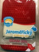 Mängden socker i Jaroměřický plátkový sýr Eidam 30%