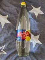 Mängden socker i Minerální voda perlivá citrón sklo