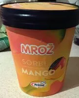 Mängden socker i Možná Mango Sorbet