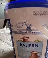 Mängden socker i jogurt bílý selský min. 3,5%