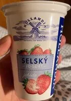 Mängden socker i Selský jogurt jahoda