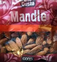 Mängden socker i Mandle nepražené ve slupce