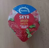Mängden socker i Skyr jahoda