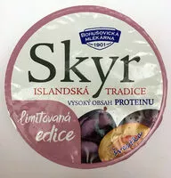Mängden socker i Skyr švestka