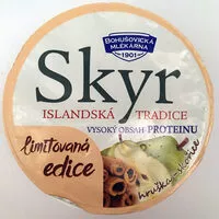 Mängden socker i Skyr limitovaná edice hruška-skořice