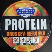 Mängden socker i Protein broskev-meruňka