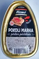 Mängden socker i Pokoli marha pirítós pástétom