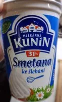 Mängden socker i Smetana ke šlehání 31%