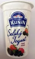 Mängden socker i Selský jogurt lesní ovoce