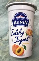 Mängden socker i Selský jogurt meruňka