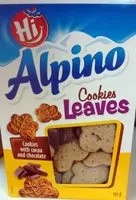 Mängden socker i Leaves Cookies Cacao et Chocolat