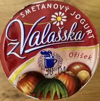 Mängden socker i Smetanový jogurt oříšek