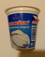 Mängden socker i Choceňský smetanový jogurt