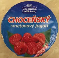 Mängden socker i Choceňský smetanový jogurt malinový