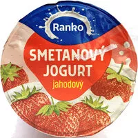 Mängden socker i Smetanový jogurt jahodový