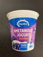 Mängden socker i Smetanový jogurt borůvkový