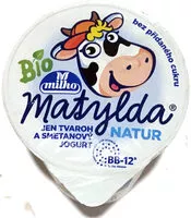 Mängden socker i Tvaroh Bio Matylda natur
