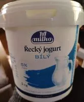 Mängden socker i Řecký jogurt bílý
