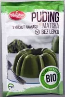 Mängden socker i Puding matcha s příchutí ananasu