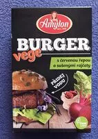 Mängden socker i Vege burger s červenou řepou a sušenými rajčaty