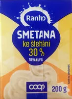 Mängden socker i Smetana ke šlehání 30%