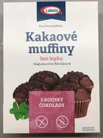 Mängden socker i Kakaové muffiny s kousky čokolády